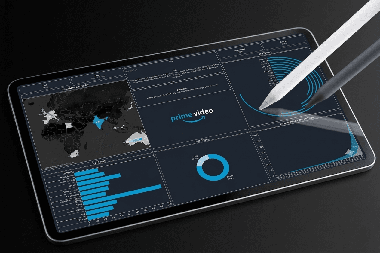Amazon Prime Video Dashboard